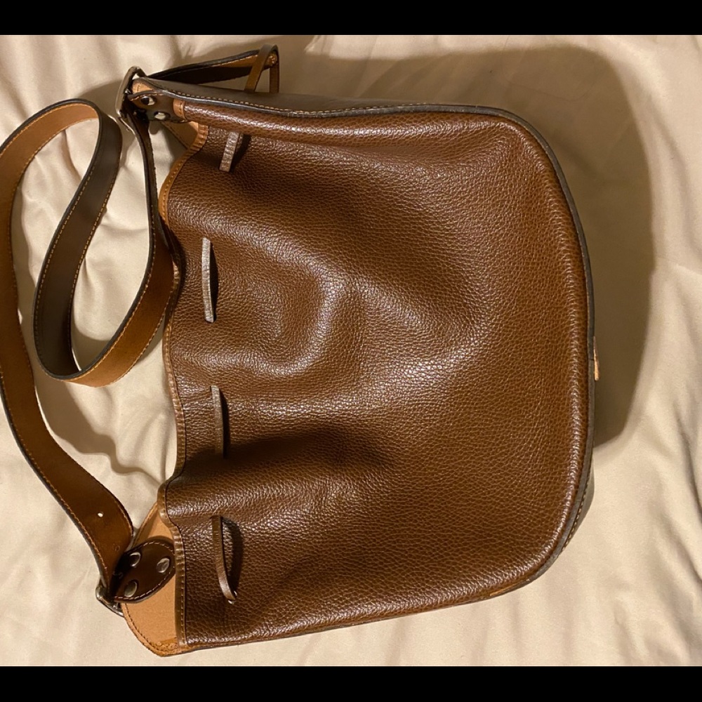 Genuine Sancio Italian Leather Shoulder Bag